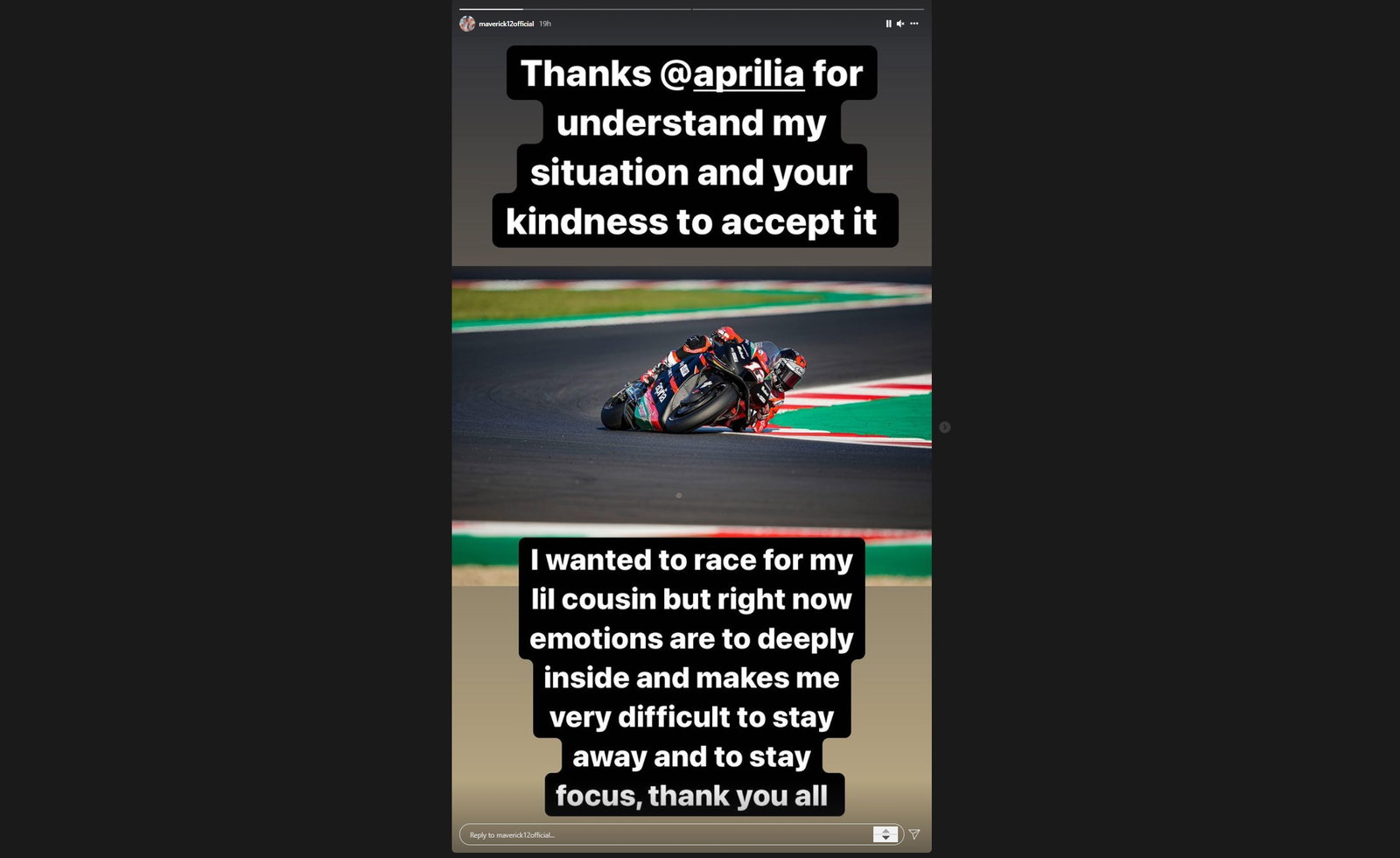 Austin MotoGP: Rivals 'fully understand, fully respect' Vinales withdraw